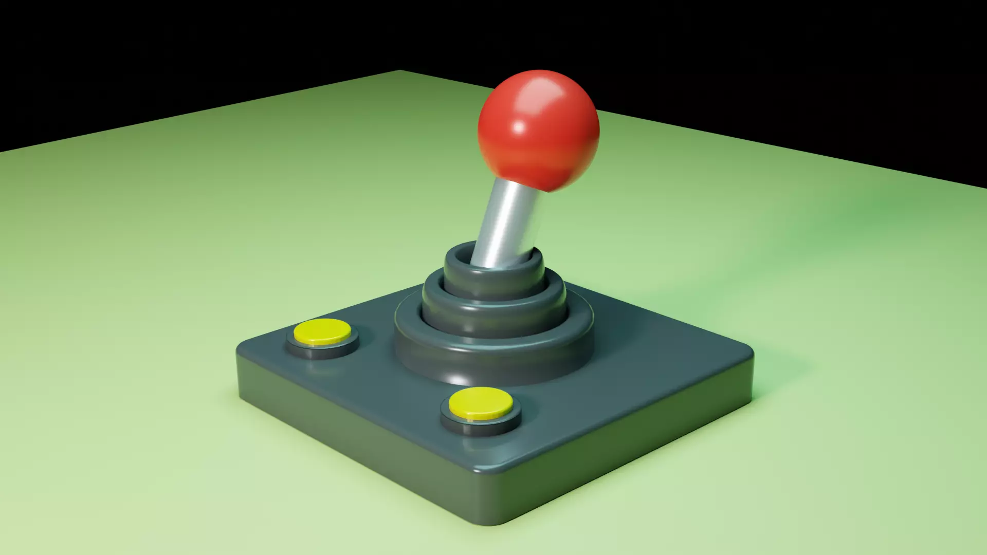 Old Video Game Controller 3d model 3D model_0