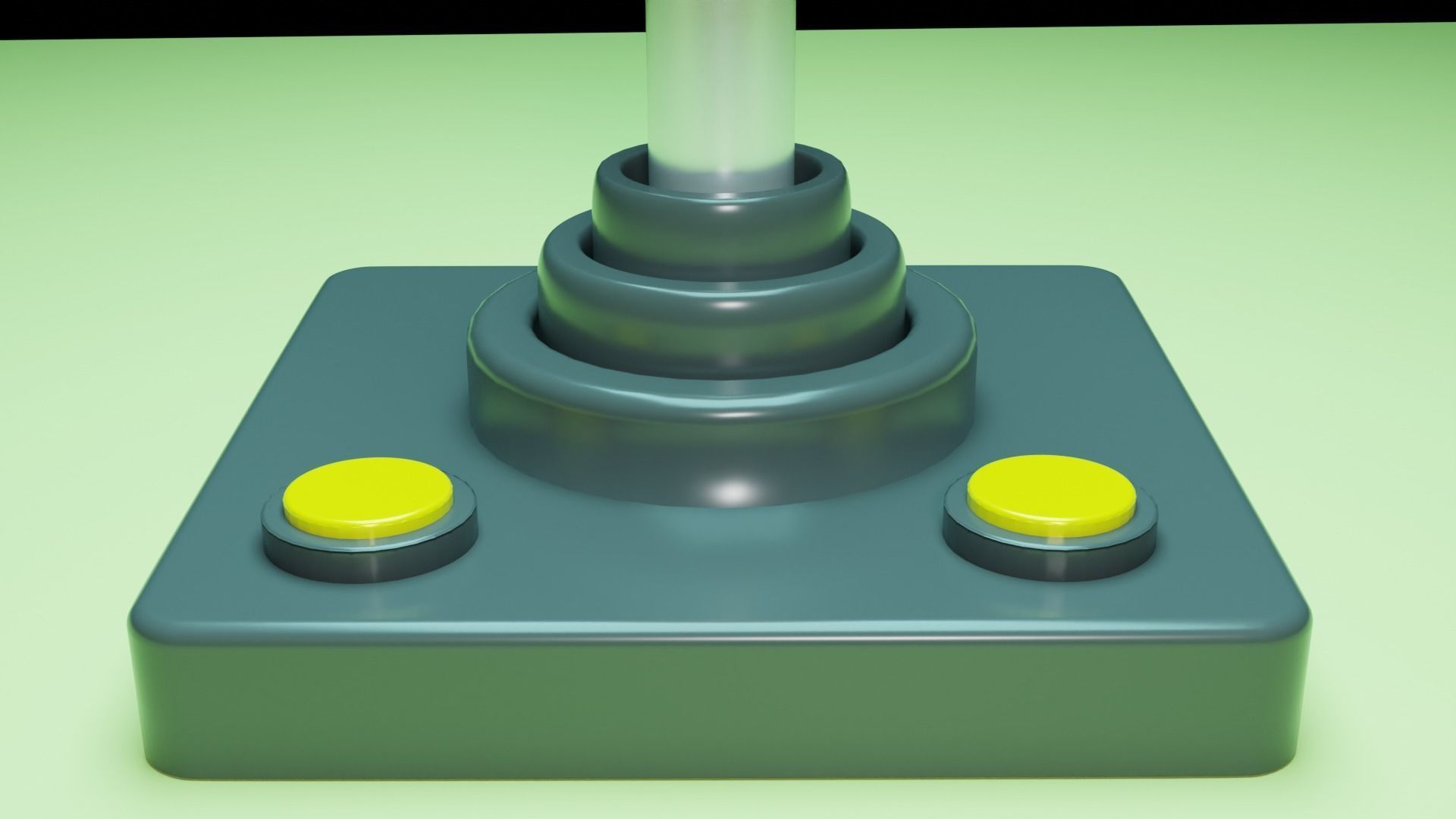 Old Video Game Controller 3d model 3D model_4