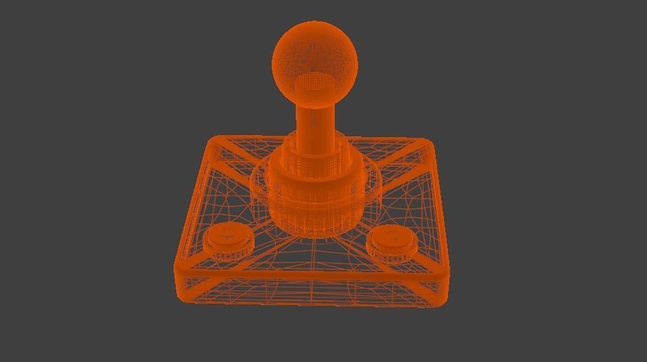 Old Video Game Controller 3d model 3D model_7