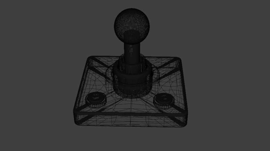 Old Video Game Controller 3d model 3D model_6