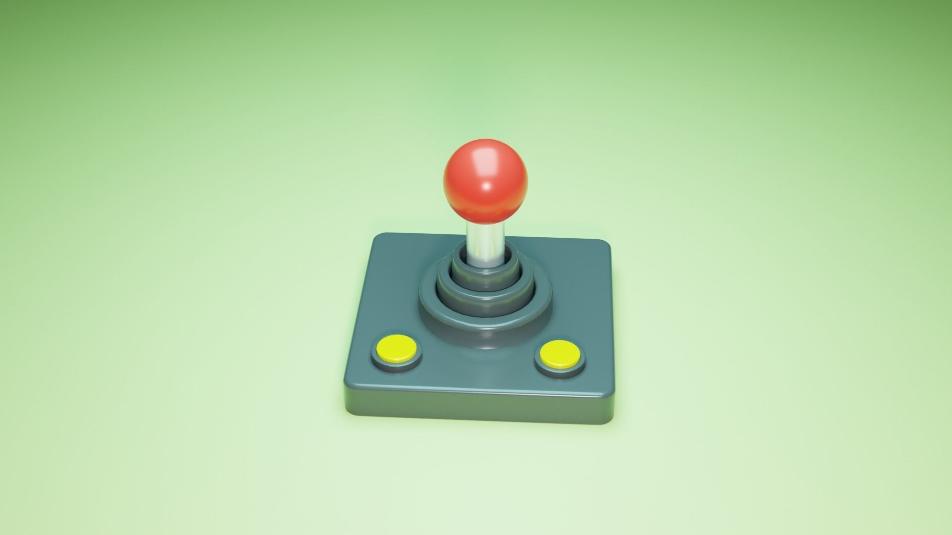 Old Video Game Controller 3d model 3D model_1