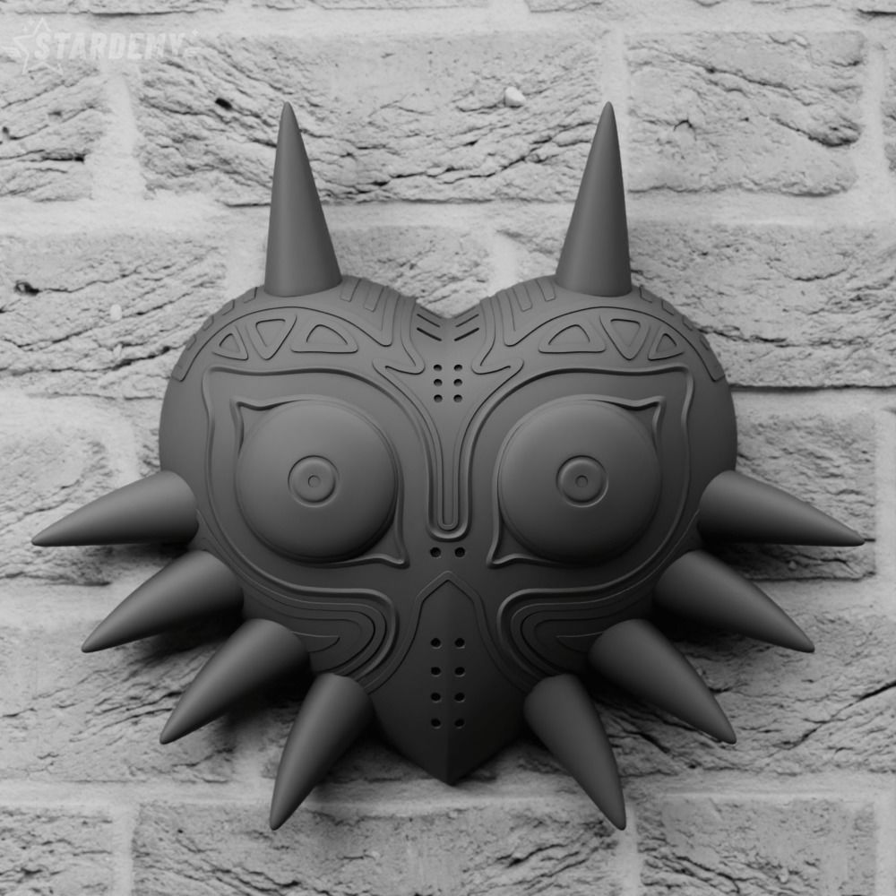 Majora Mask Wall Decor Zelda 3D print model_4