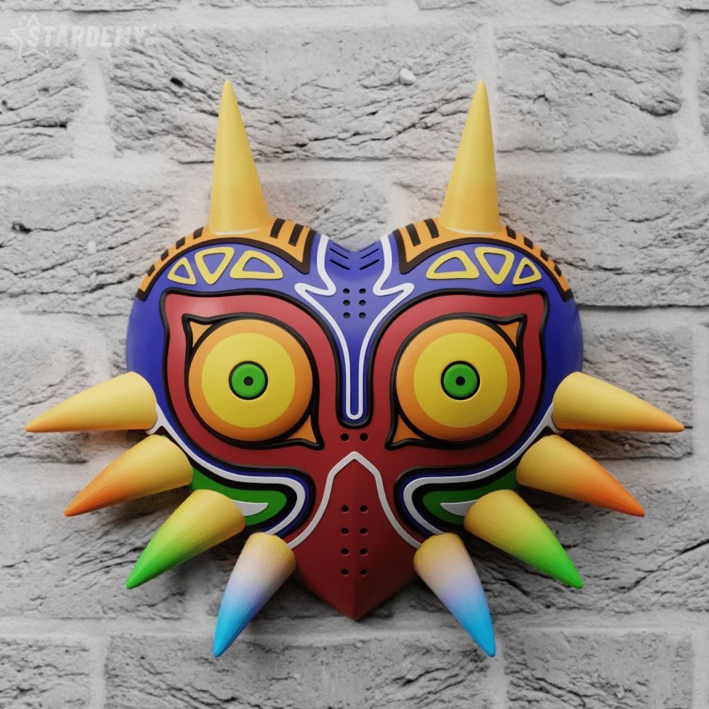 Majora Mask Wall Decor Zelda 3D print model_1