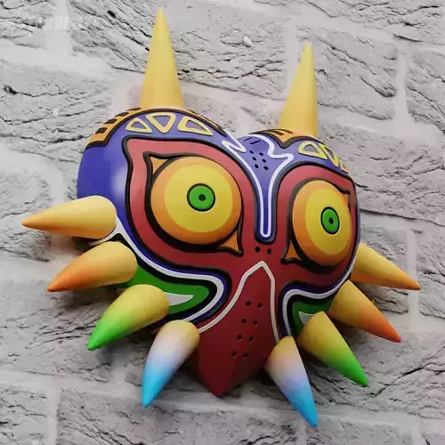 Majora Mask Wall Decor Zelda 3D print model