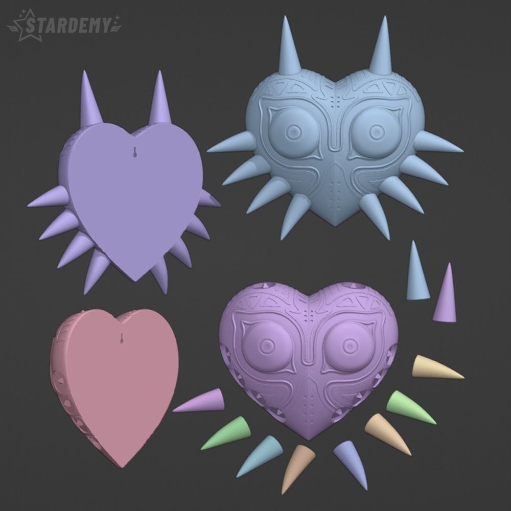 Majora Mask Wall Decor Zelda 3D print model_2