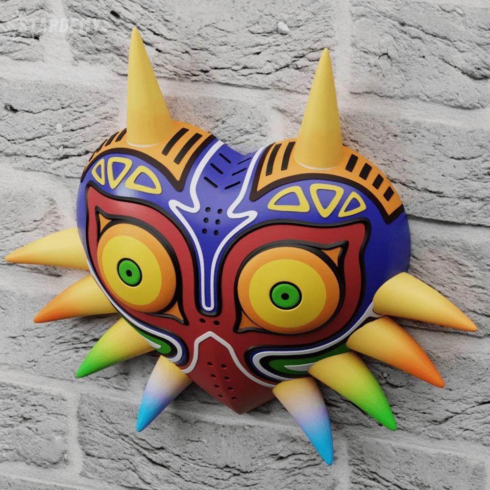 Majora Mask Wall Decor Zelda 3D print model_3