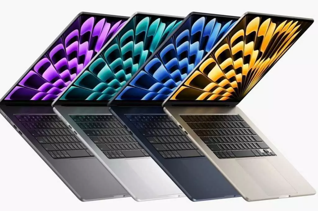Apple laptop 3D model