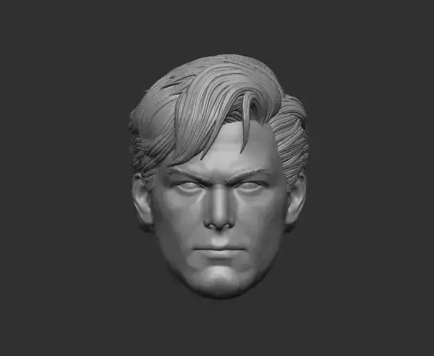 DC Unchained Superman Headsculpt for Action Figures