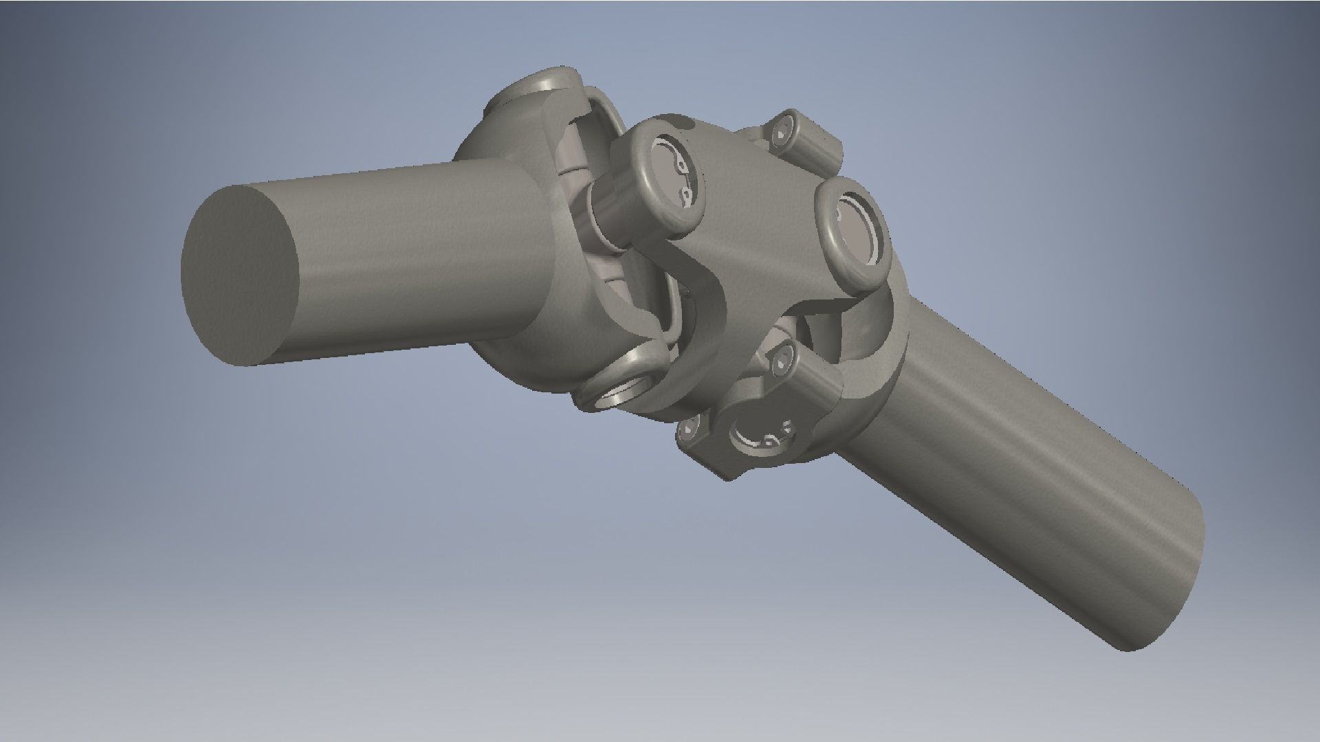 Double Cardan Joint 3D model_2