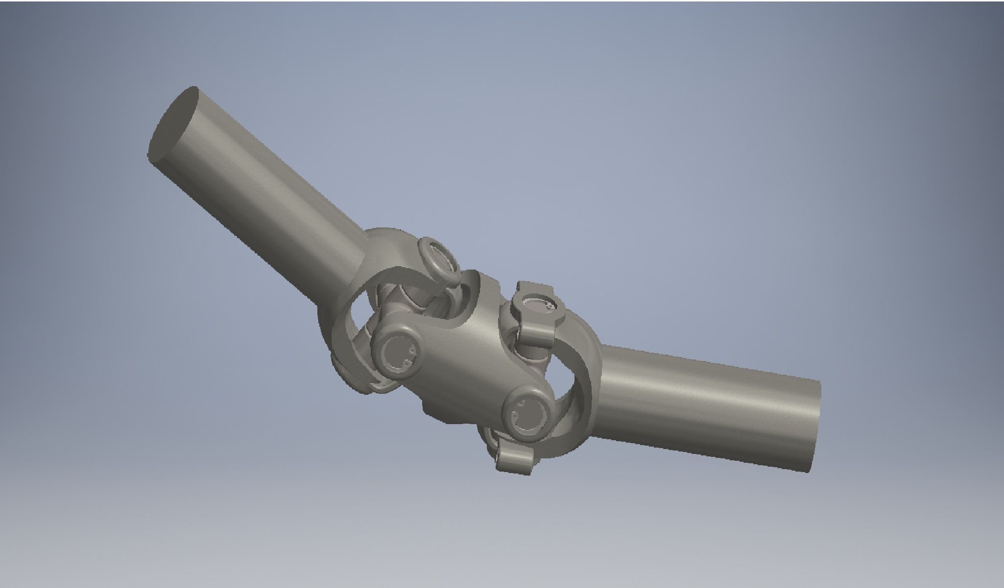 Double Cardan Joint 3D model_8