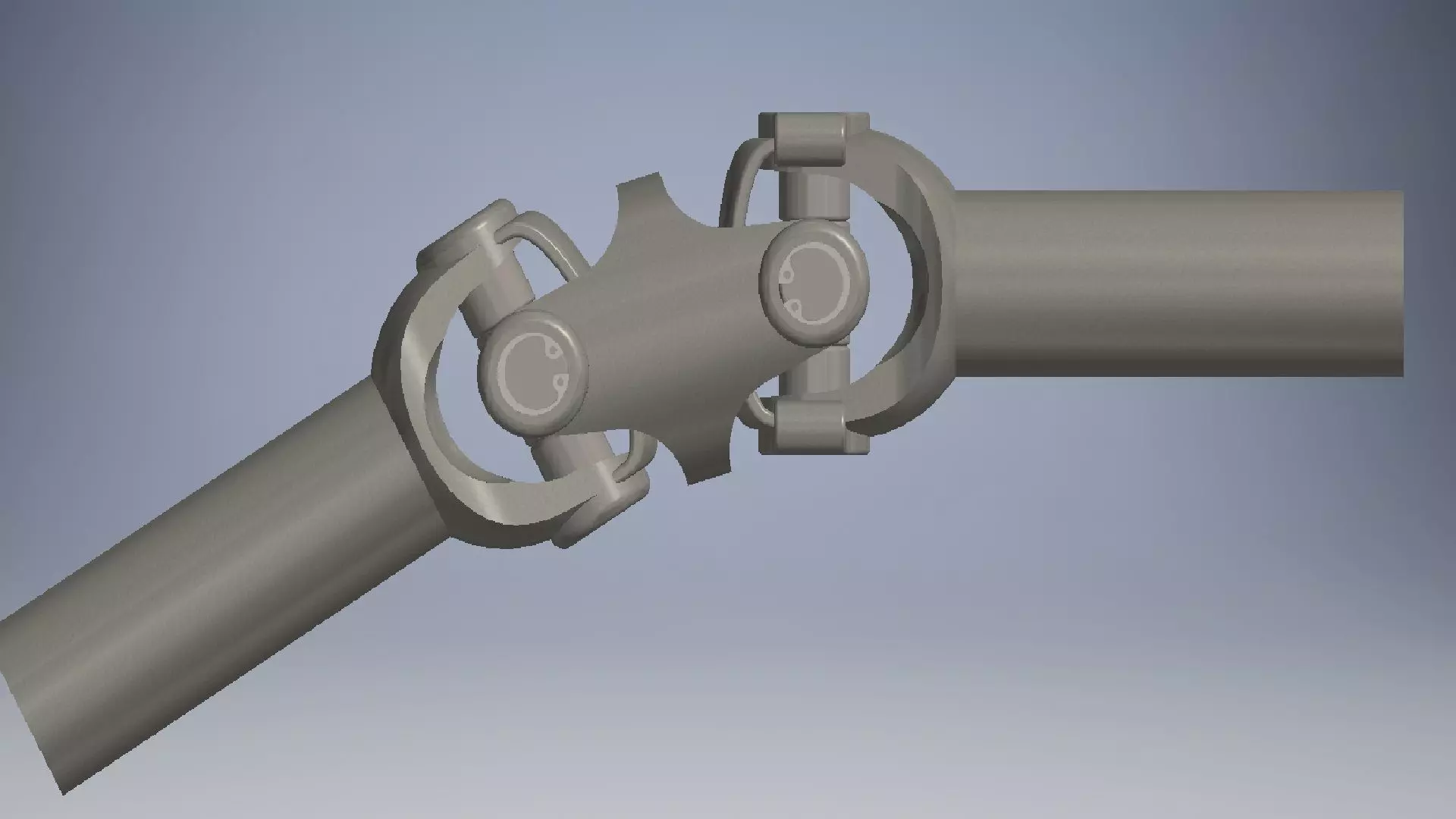 Double Cardan Joint 3D model_0