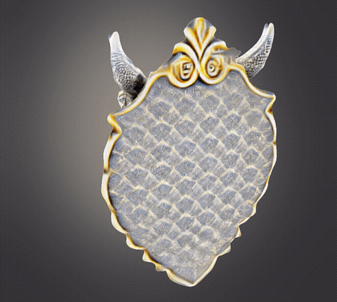 Dragon wall decor 3D print model_1