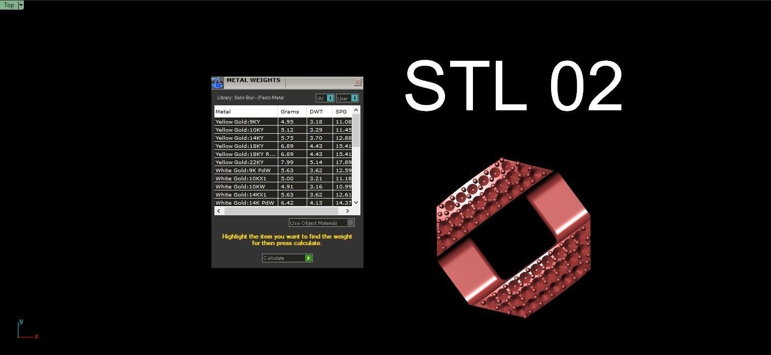 HIPHOP CUBAN LINK CHAIN FOR BRACELETS OR NECKLACE 3D print model_17