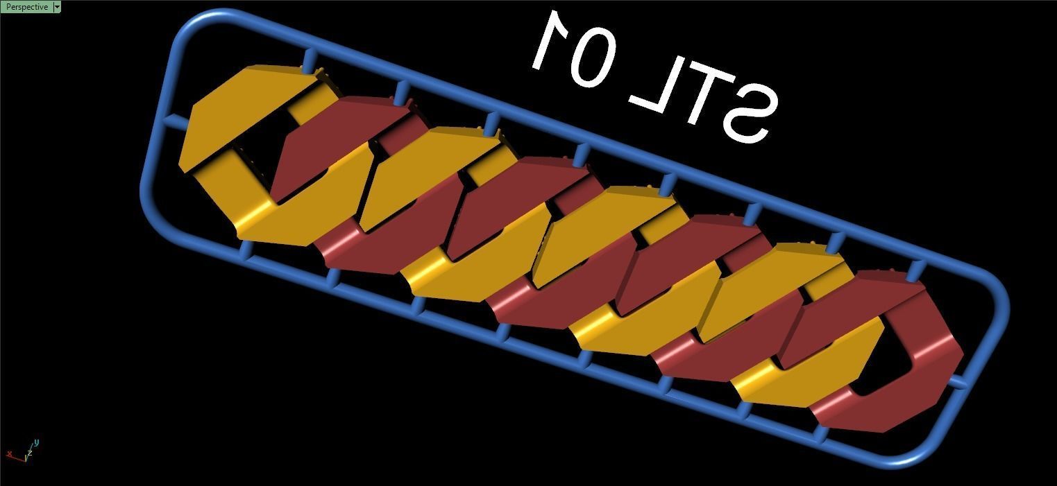 HIPHOP CUBAN LINK CHAIN FOR BRACELETS OR NECKLACE 3D print model_16