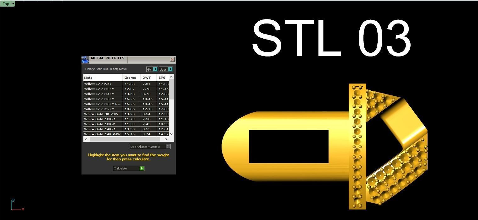 HIPHOP CUBAN LINK CHAIN FOR BRACELETS OR NECKLACE 3D print model_19