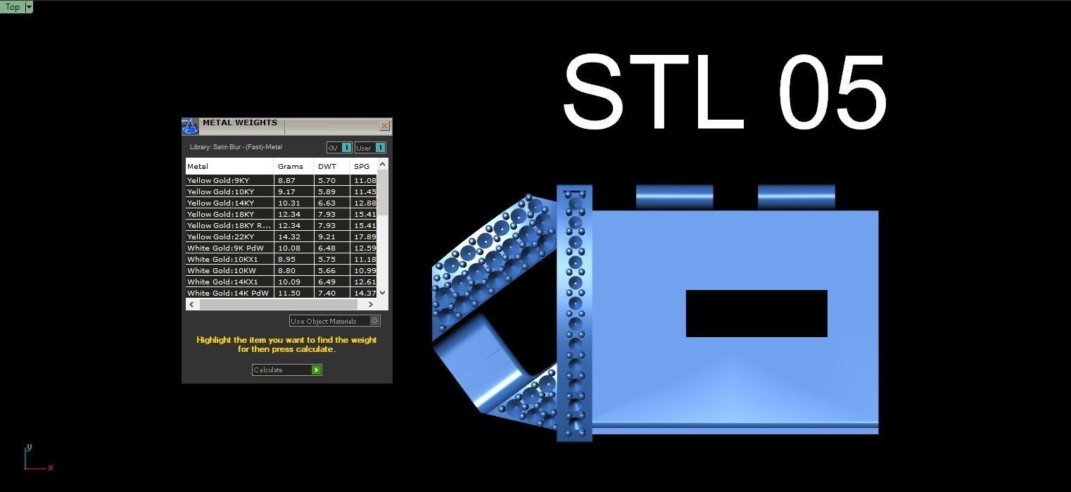 HIPHOP CUBAN LINK CHAIN FOR BRACELETS OR NECKLACE 3D print model_23