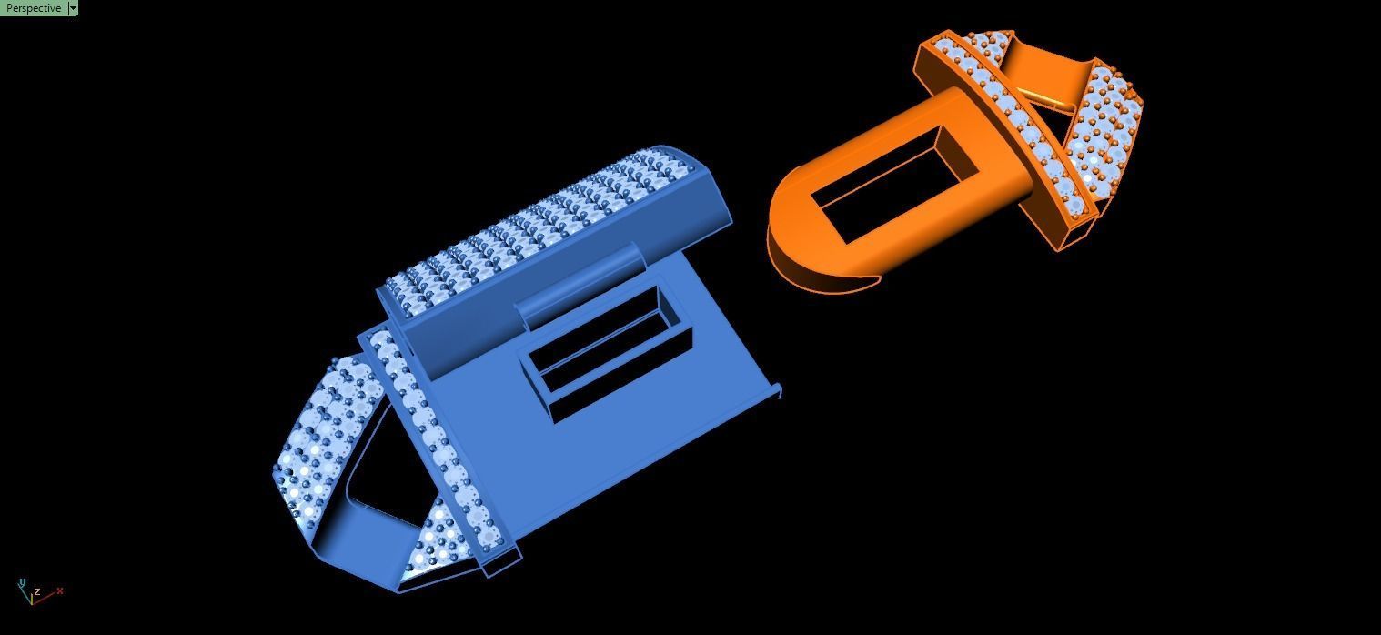 HIPHOP CUBAN LINK CHAIN FOR BRACELETS OR NECKLACE 3D print model_9