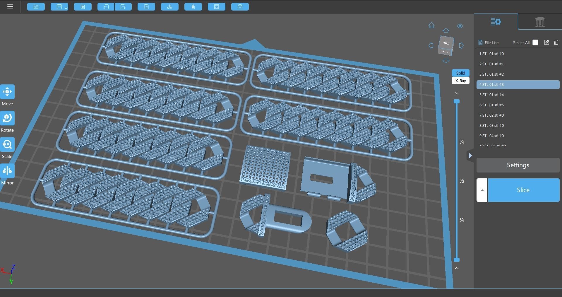 HIPHOP CUBAN LINK CHAIN FOR BRACELETS OR NECKLACE 3D print model_4