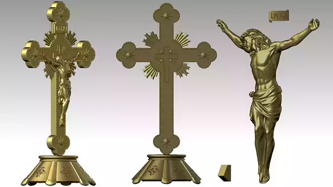 Jesus Crucifixion on Cross 
