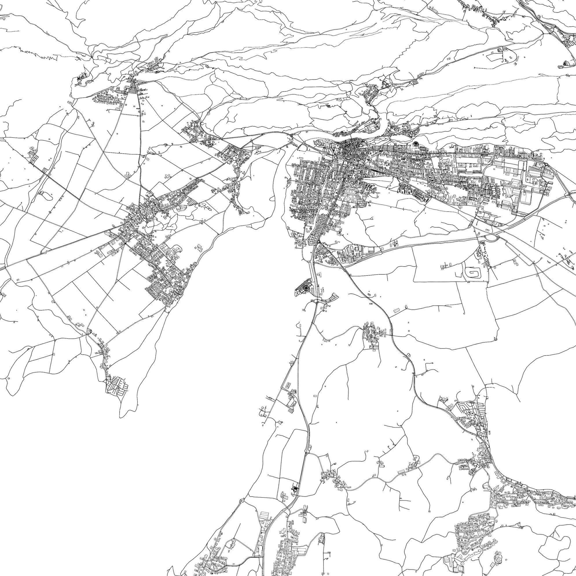 Fussen Germany - city and urban 3D model_11