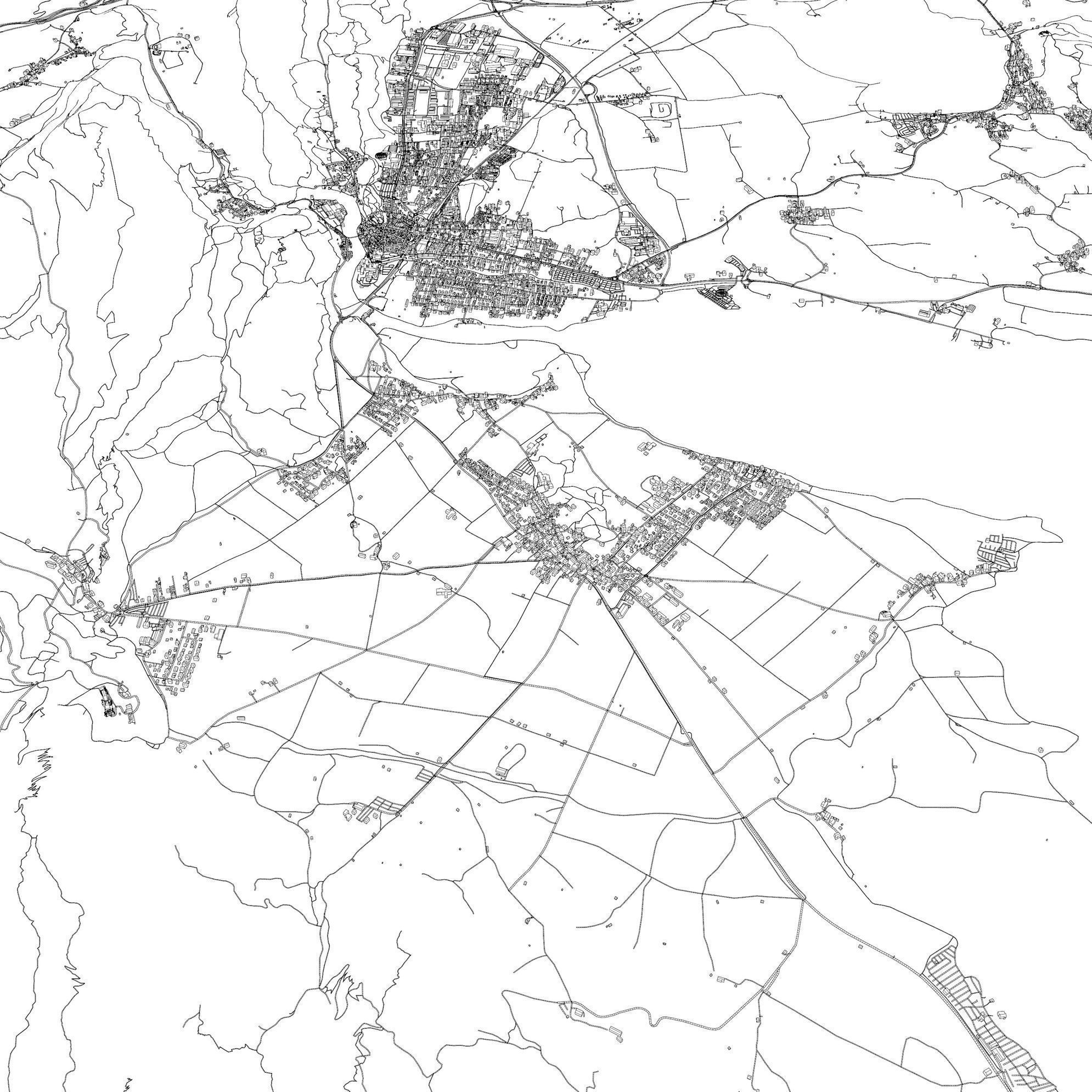 Fussen Germany - city and urban 3D model_9