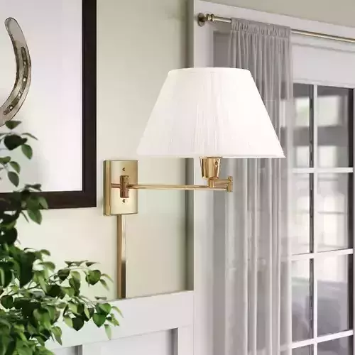 Devin Plug-in Swing Arm Sconce
