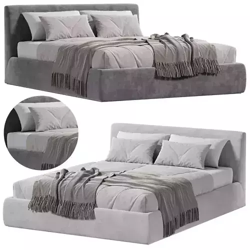 Campomarzio bed by meroniecolzani