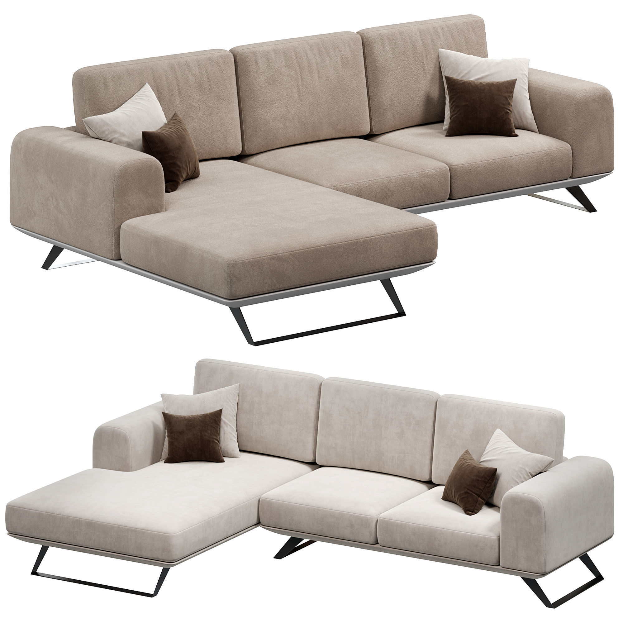Aniston sofa by domkapa 3D model_1