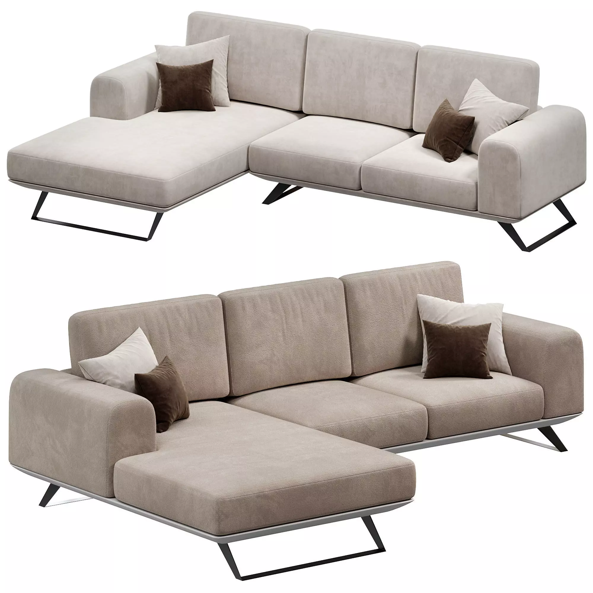 Aniston sofa by domkapa 3D model_0