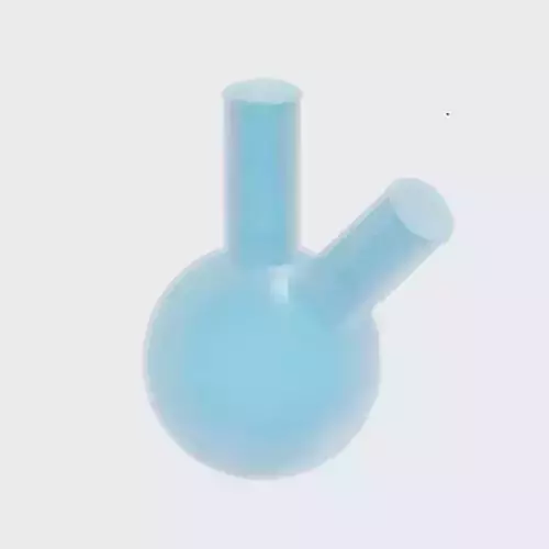 Glassy Two Neck Flask
