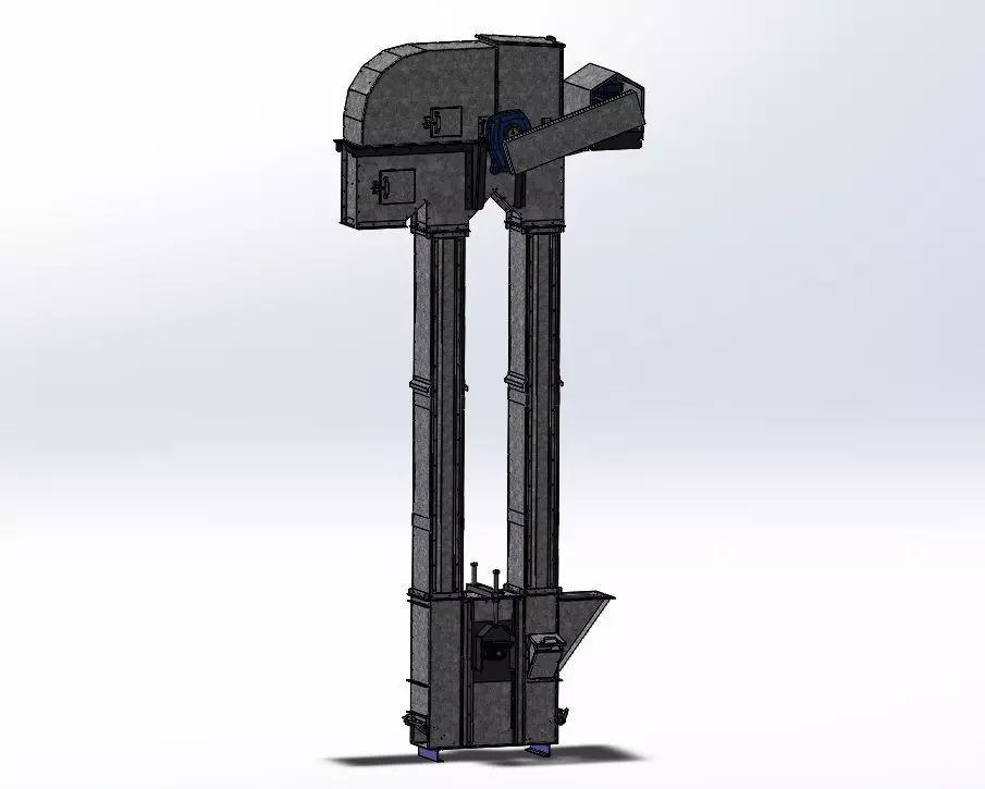 Bucket Elevator Ready for Manufacture 3D model