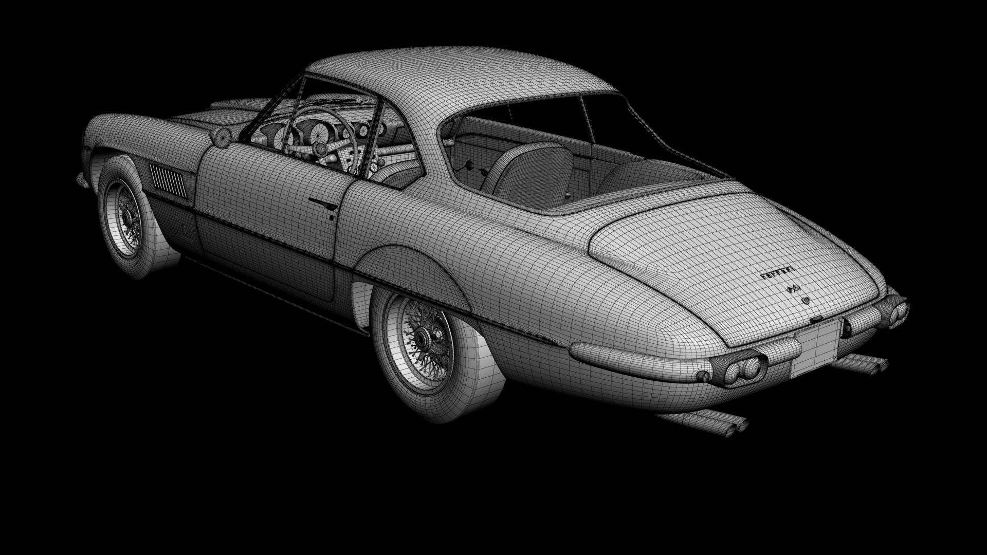 Ferrari 400 Superamerica Aerodinamica 3D model_16