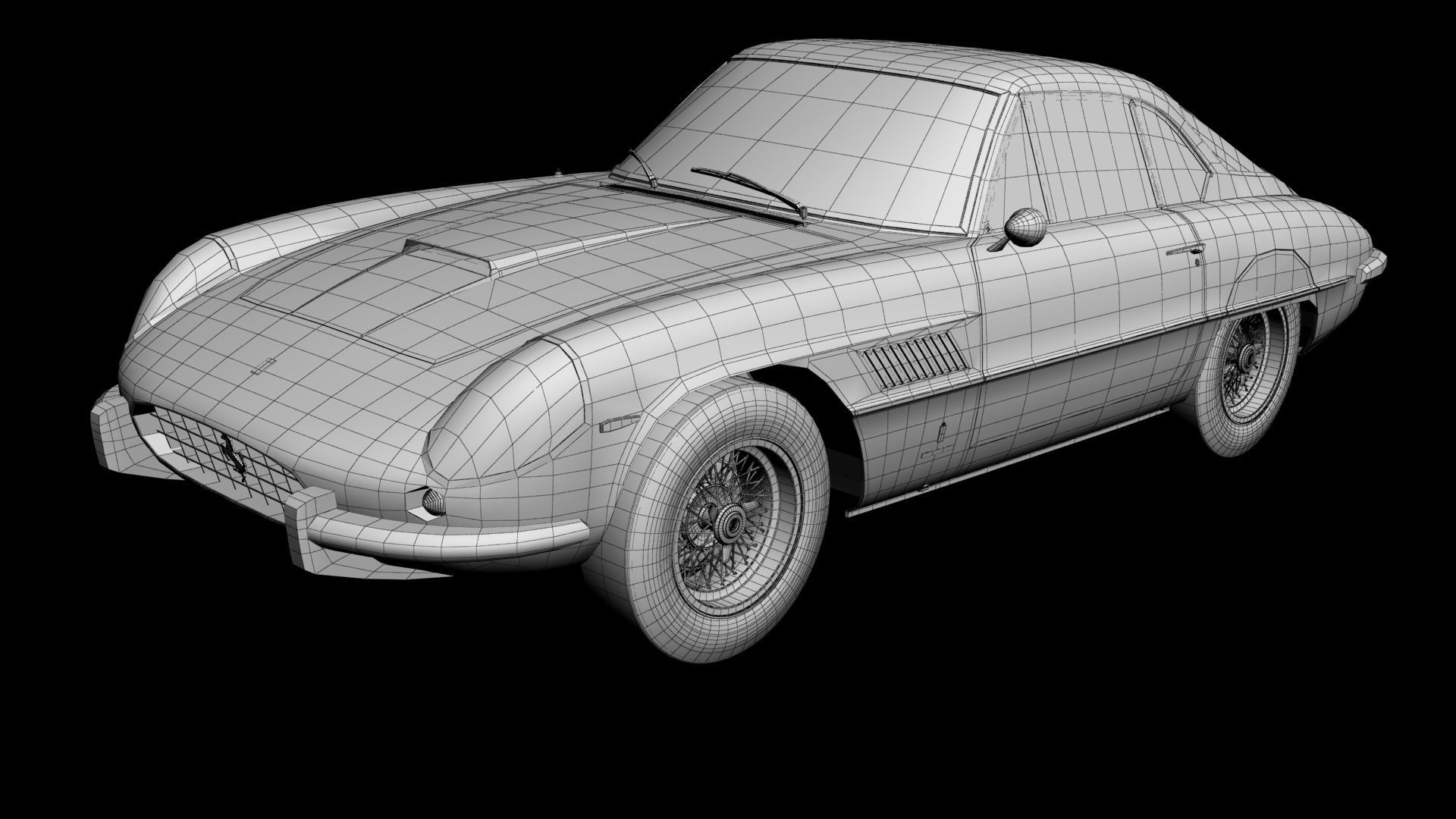 Ferrari 400 Superamerica Aerodinamica 3D model_13