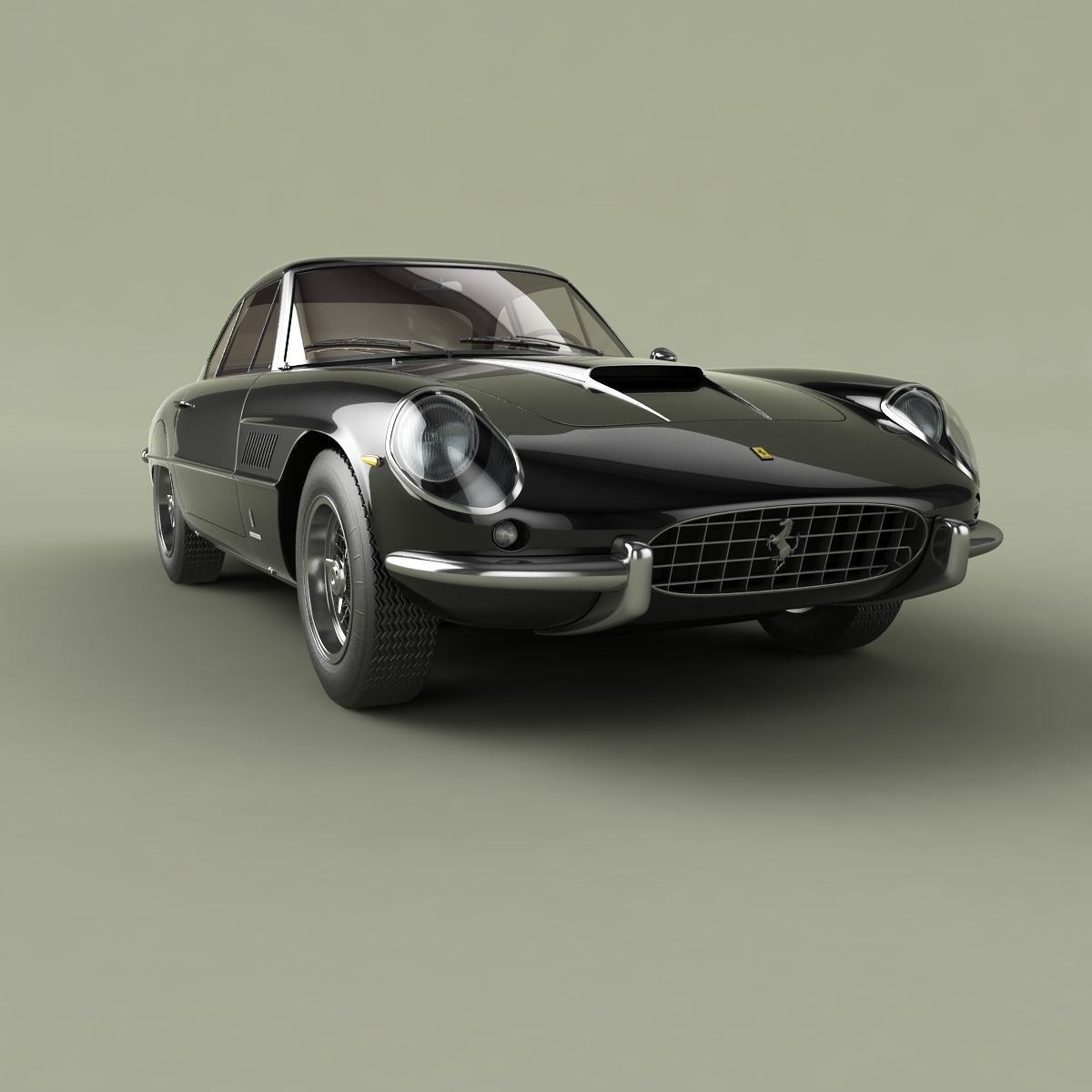 Ferrari 400 Superamerica Aerodinamica 3D model_9