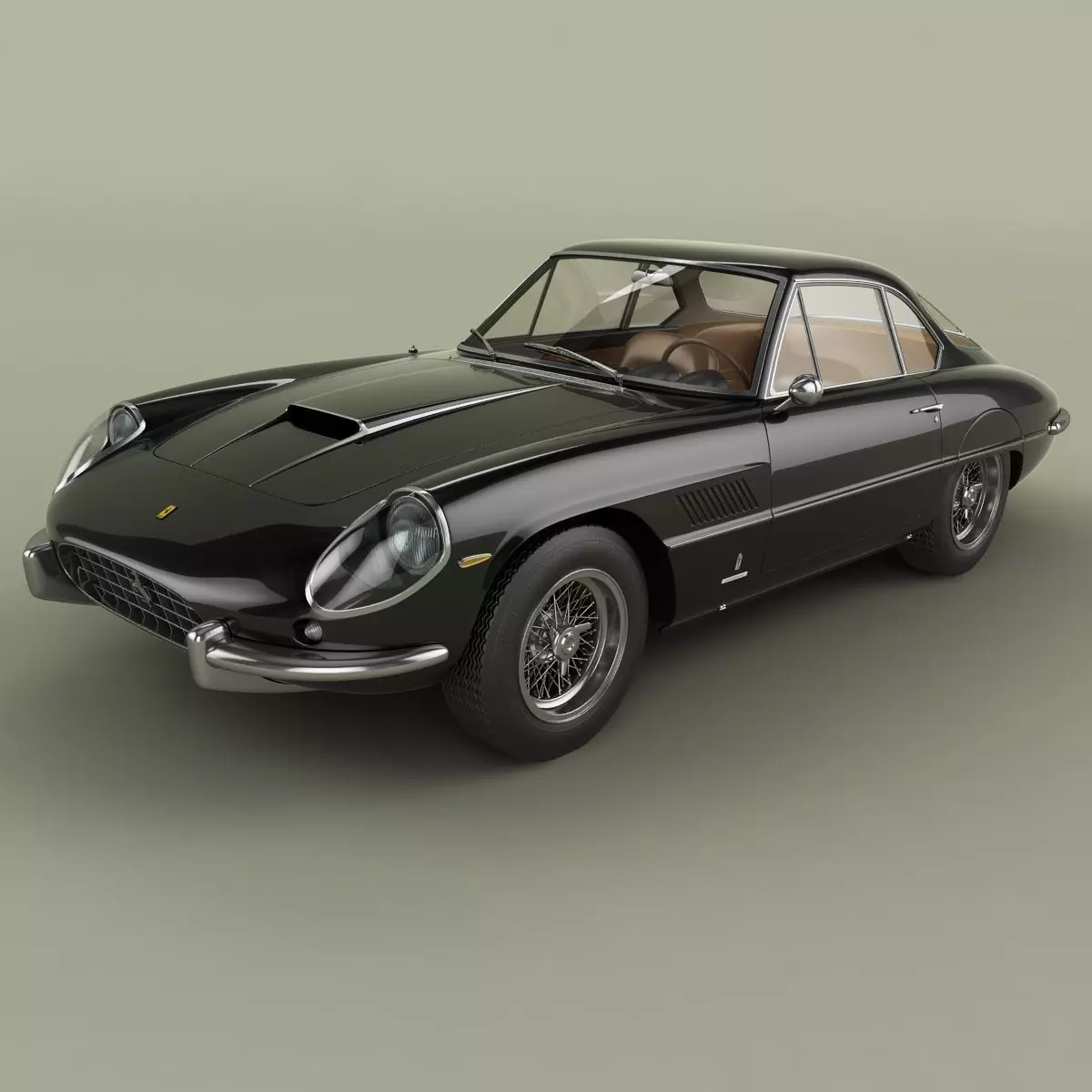 Ferrari 400 Superamerica Aerodinamica 3D model_0