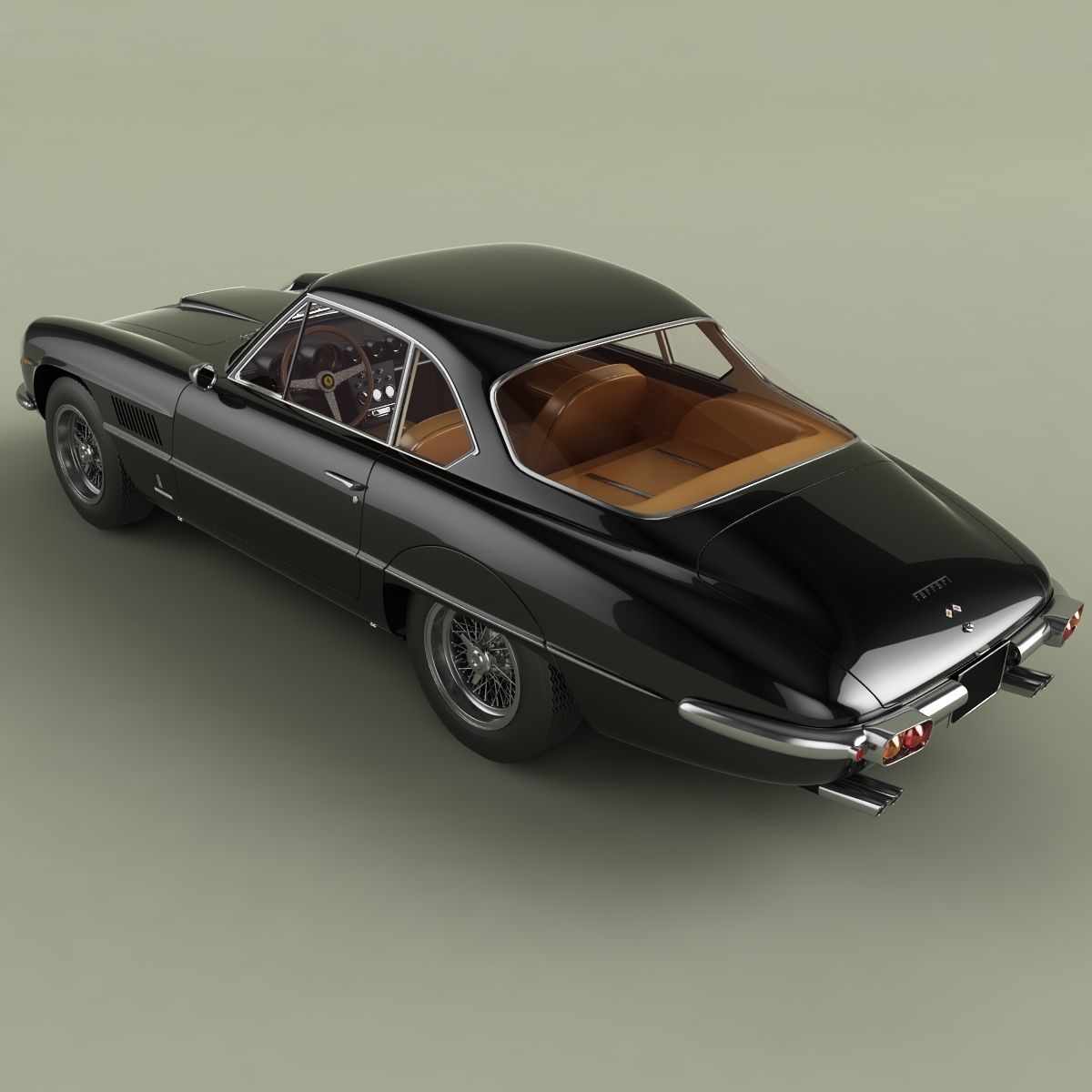 Ferrari 400 Superamerica Aerodinamica 3D model_7