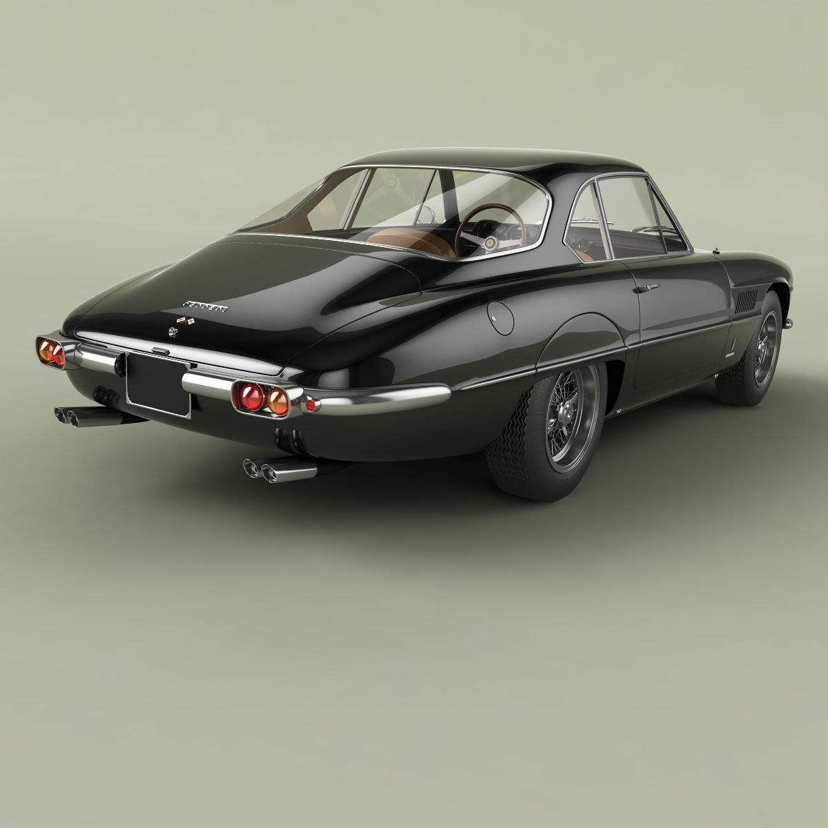 Ferrari 400 Superamerica Aerodinamica 3D model_2