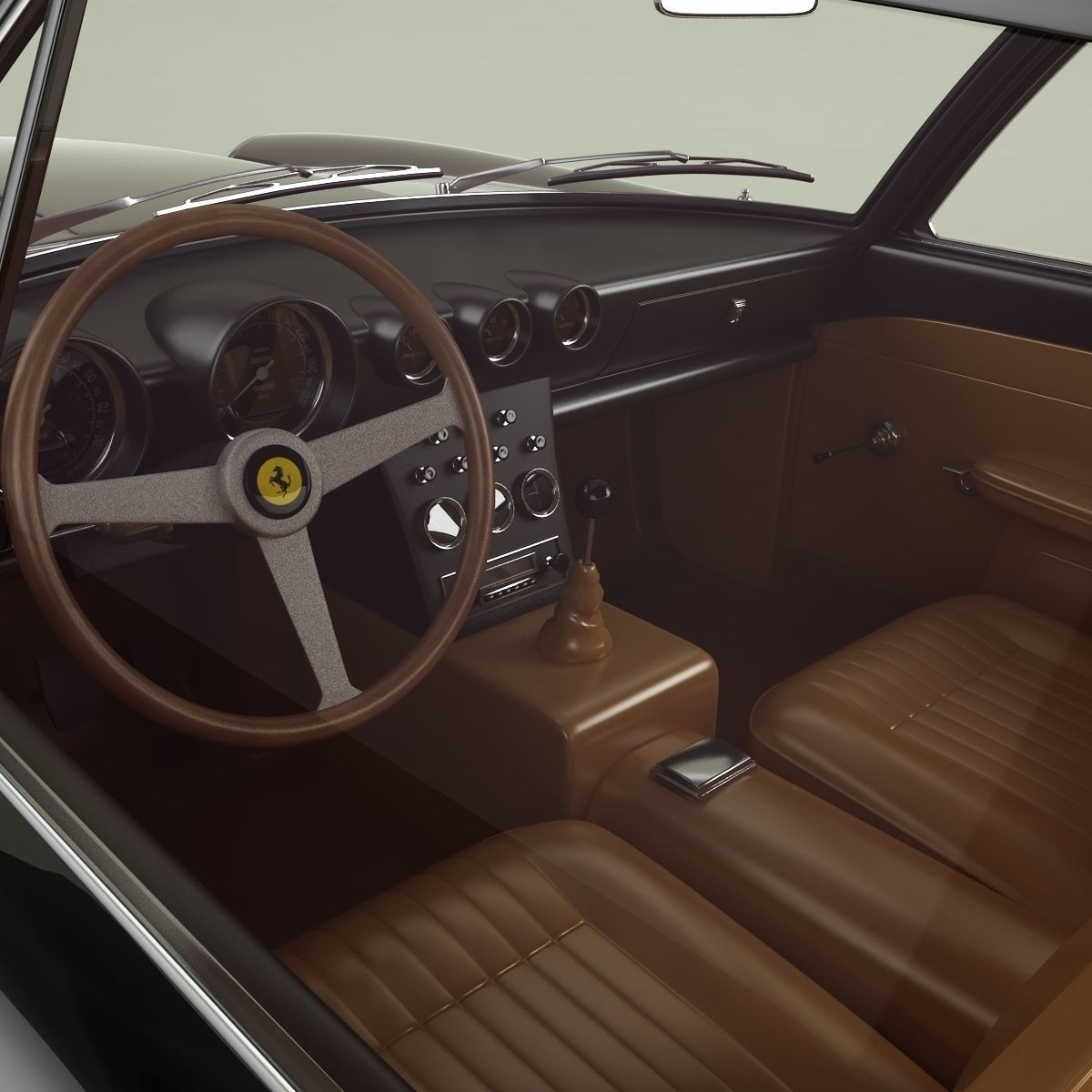Ferrari 400 Superamerica Aerodinamica 3D model_8