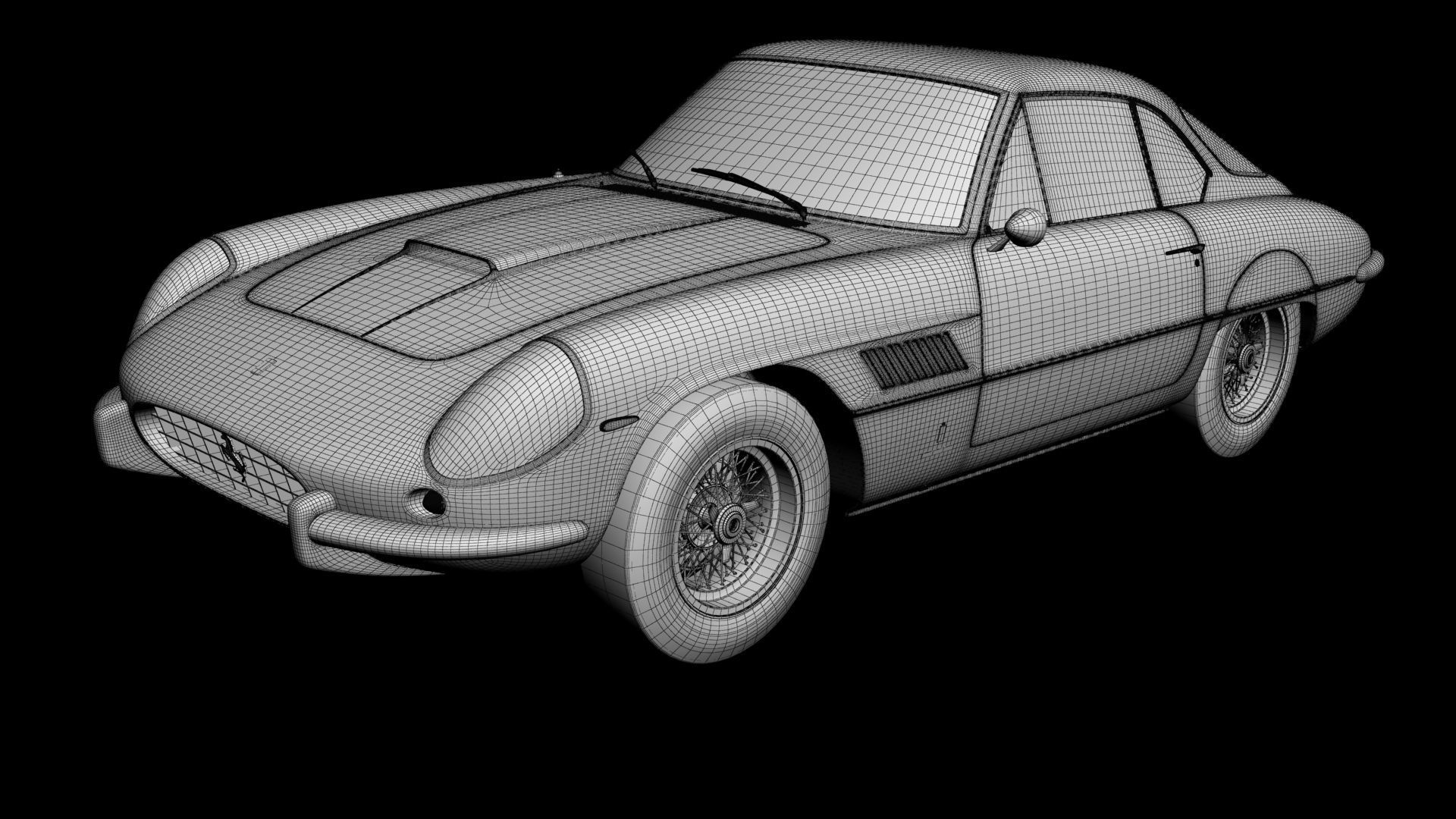 Ferrari 400 Superamerica Aerodinamica 3D model_14