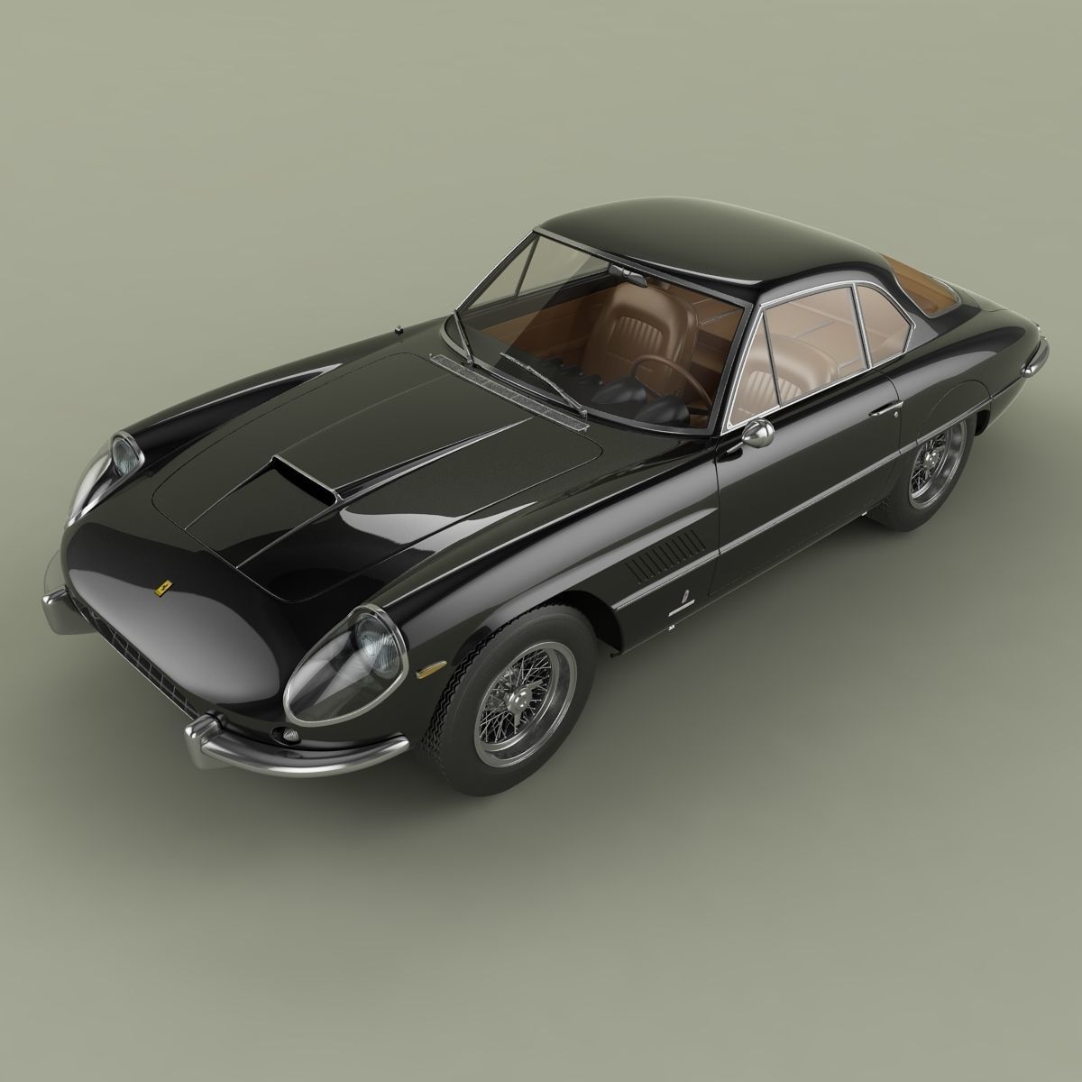 Ferrari 400 Superamerica Aerodinamica 3D model_5