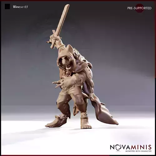 Wererat 03 3D print model