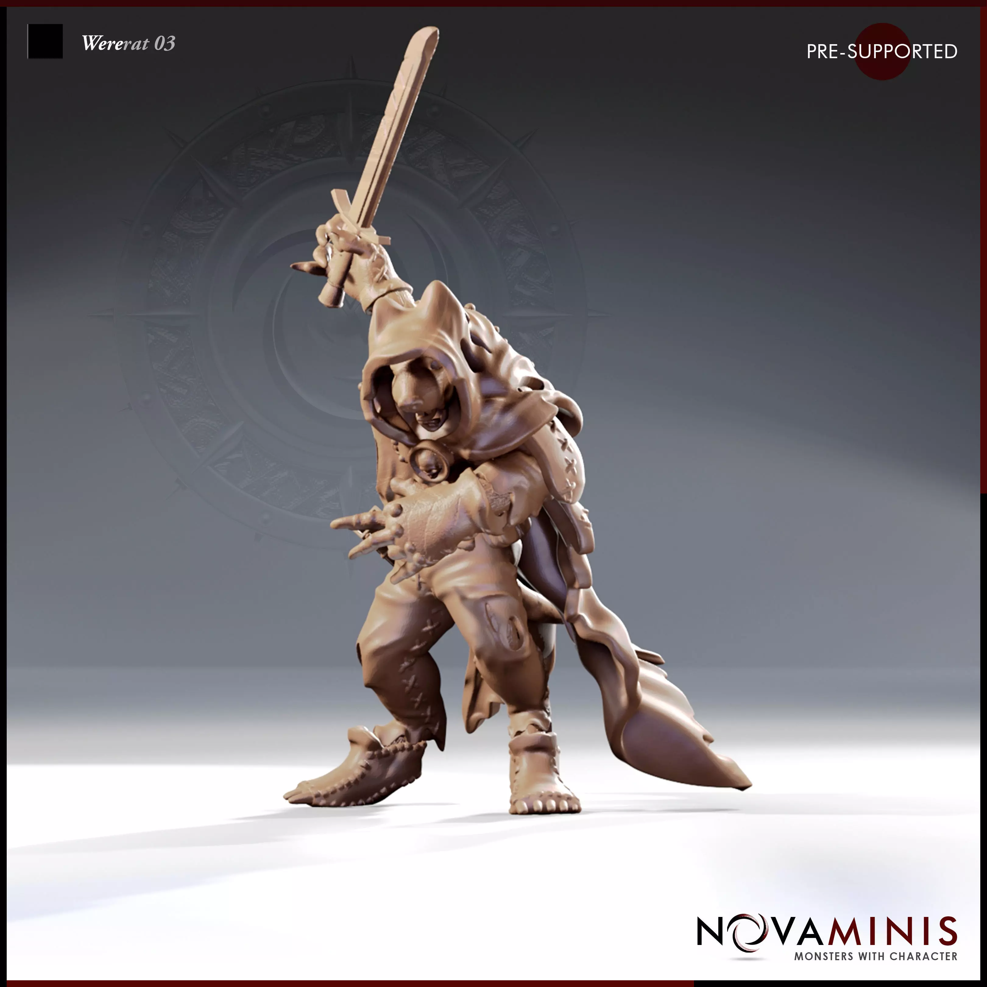 Wererat 03 3D print model_0