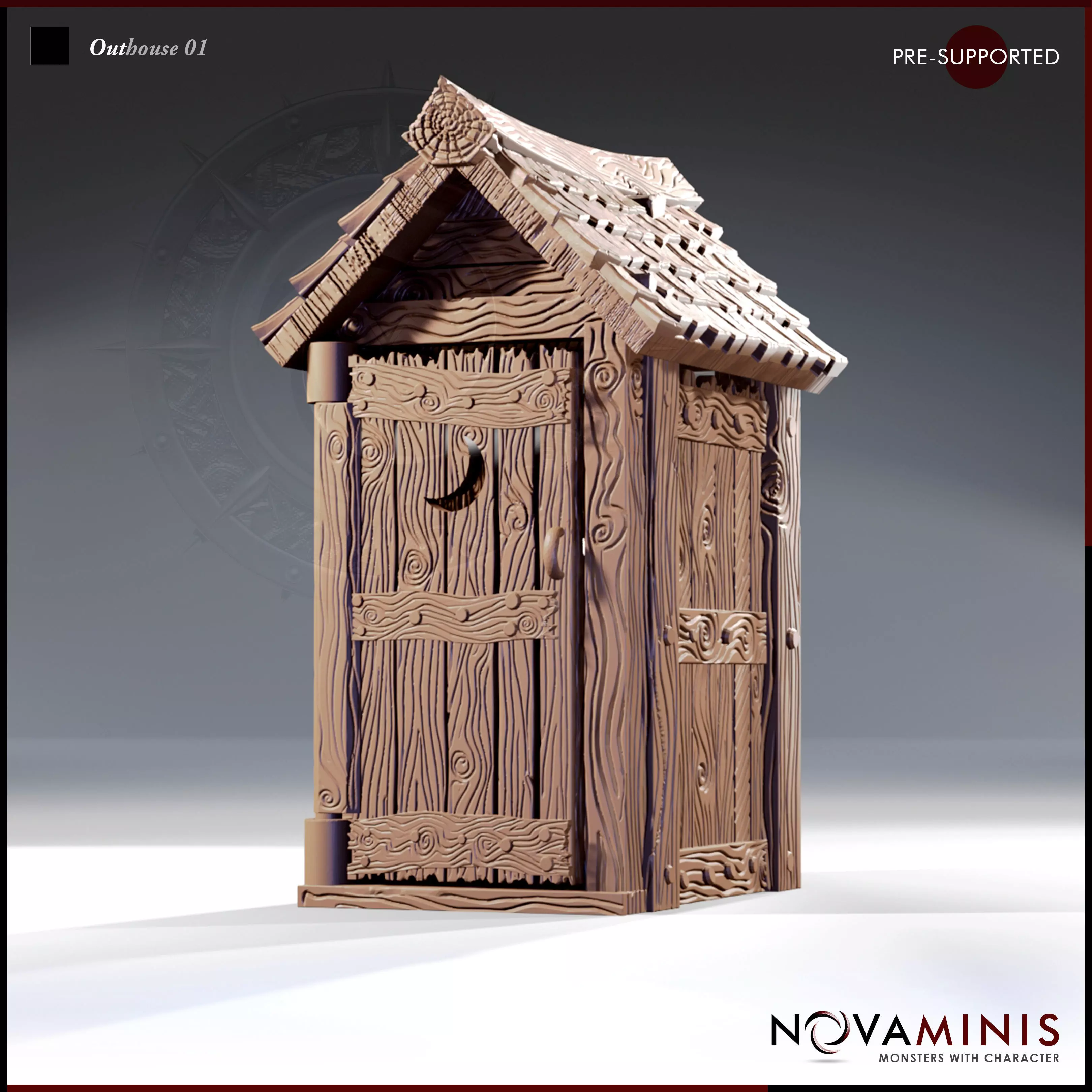 Outhouse 01 3D print model