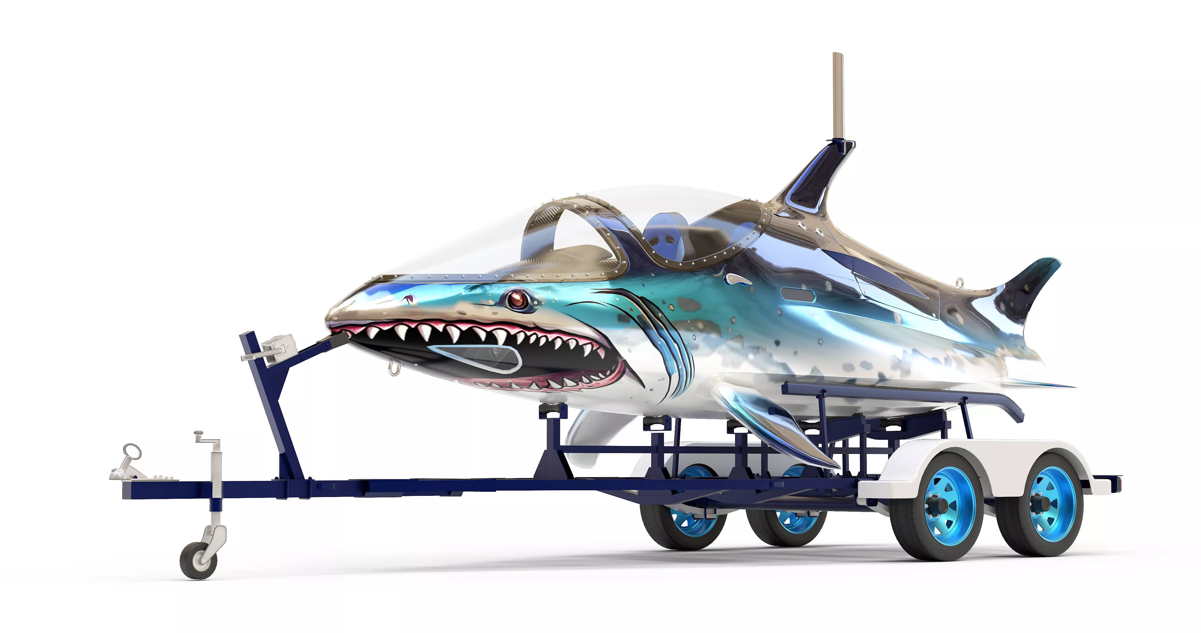 Seabreacher Shark 3D model