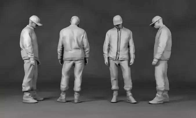 Man in Jacket Action Figure