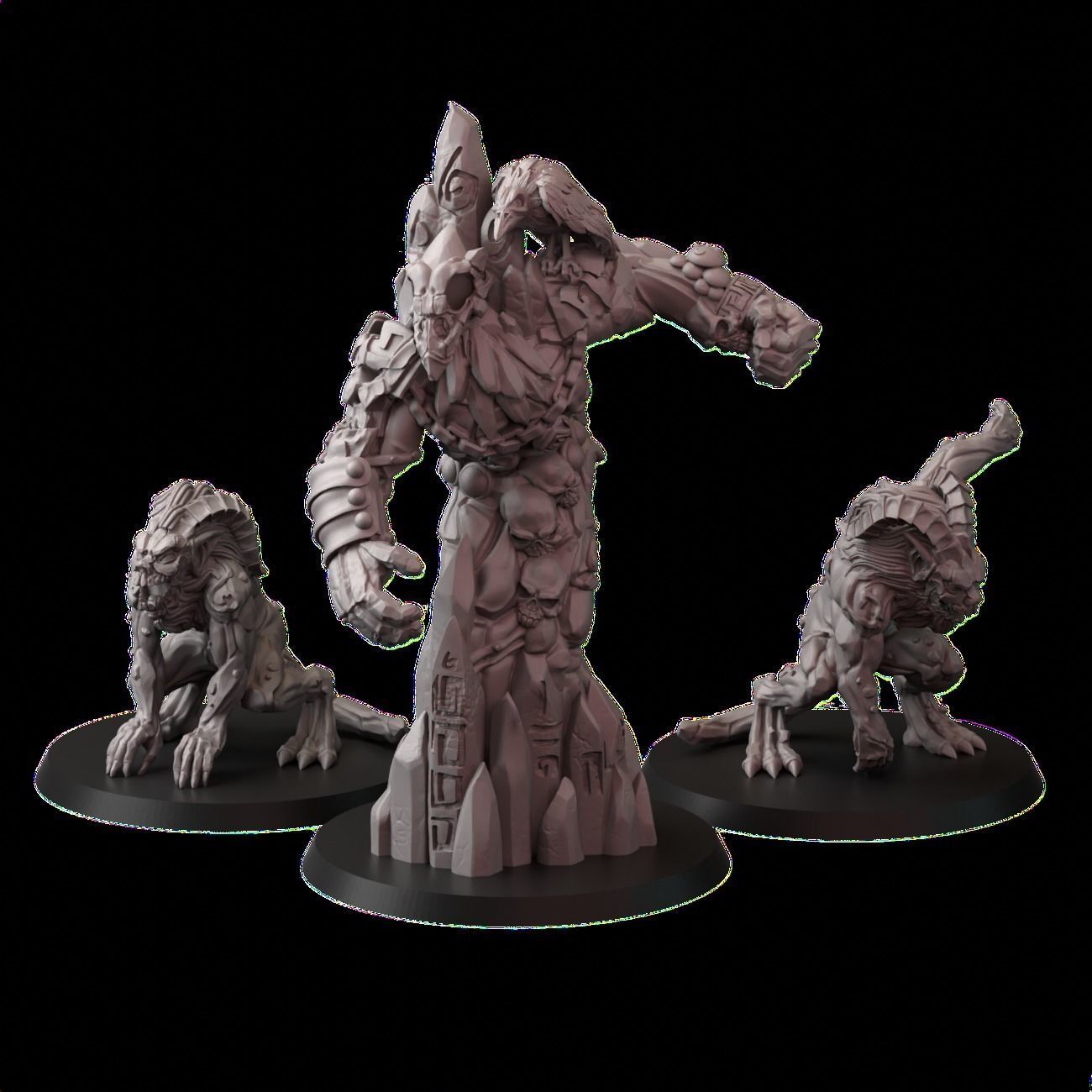 Earth elemental 3D print model_1