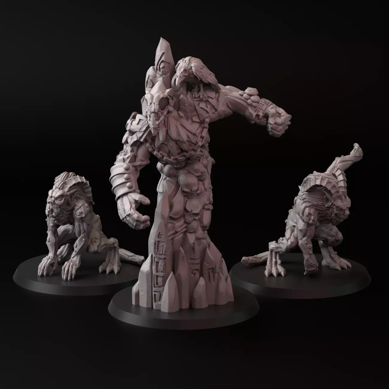 Earth elemental 3D print model_0