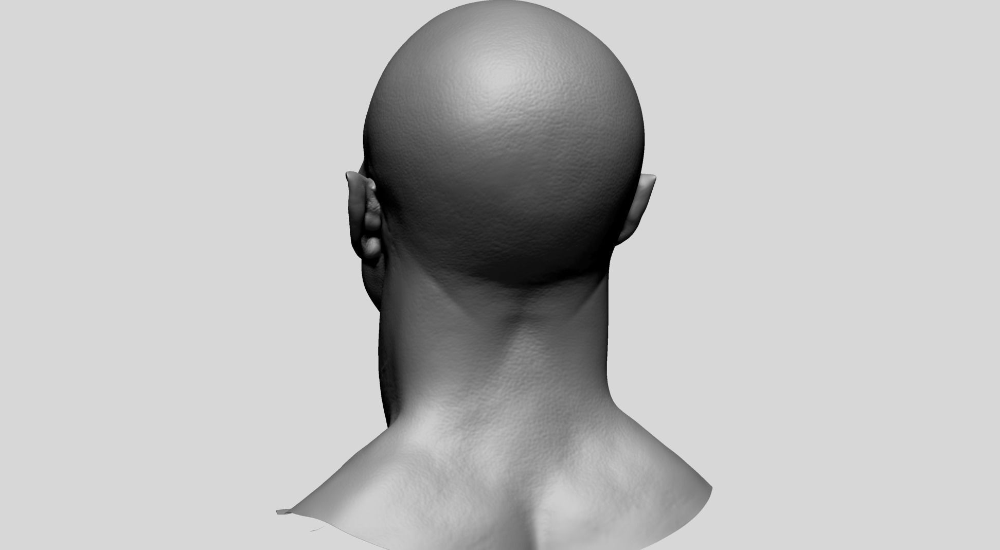 Creature Head V1 3D model_5