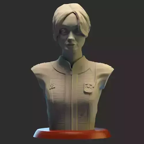LUCY MACLEAN  bust fallout 3D print model
