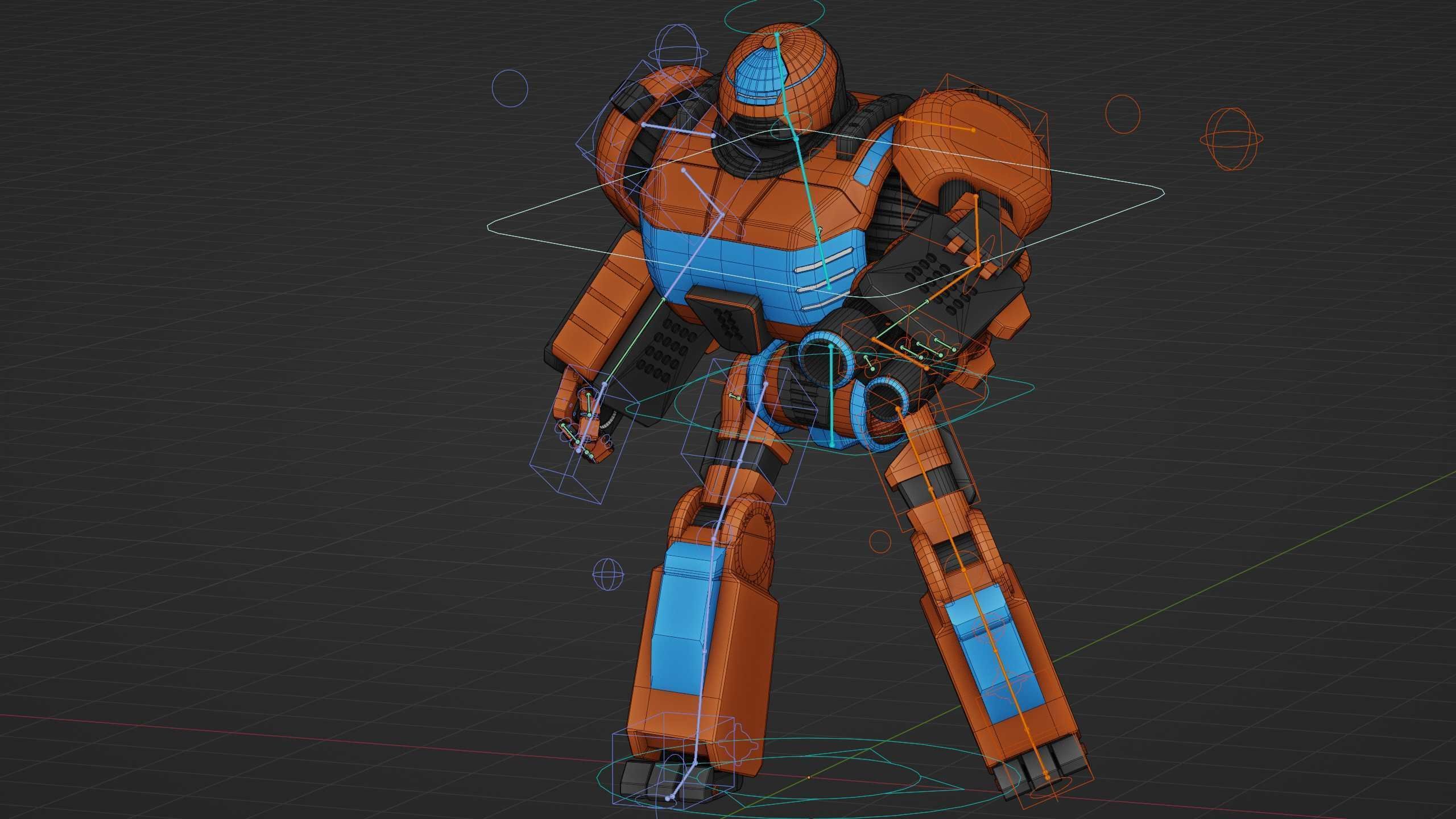 COMBAT DROID ORION Rigged for Unreal Engine - Unity - MIXAMO 3D model_37